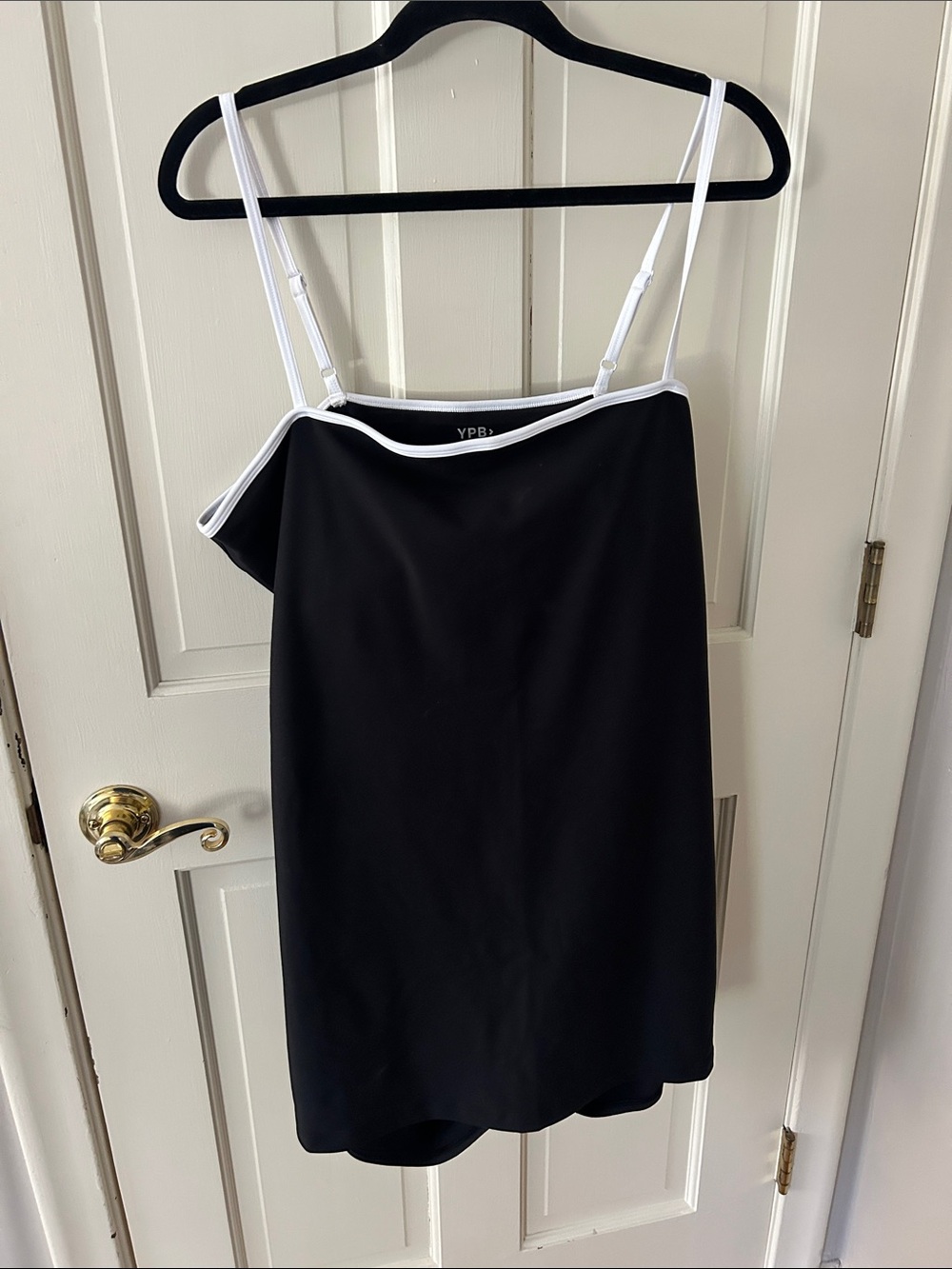 YPB from Abercrombie black workout dress